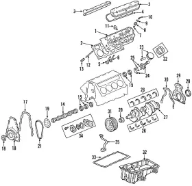 89017571 Gm Genuine Parts Bearing