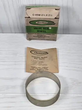 Hbk-33 Goodson Valve Seat Wheel Nos In Box Vtg Machine Shop Tool Rare Usa