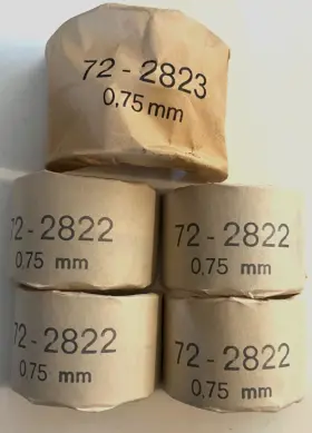 059198457 Gylco H811/5 Nos Porsche 924 1976 Main Bearing Set 0.75 Part # German Ks Brand