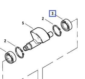 14794-01k Harley-davidson Genuine Ft02-17 V-rod Left Cylinder Roller Bearing Oem#