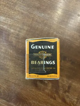 Harley-davidson 309-29f .0004 Nos Oem 45 Flathead Connecting Rod Bearing Set Os Wl Wla G
