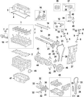 Honda 13345-prb-a01 Genuine Engine Crankshaft Main Bearing