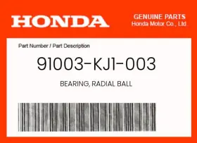 91003-kj1-003 Honda Genuine Bearing Radial Ball -