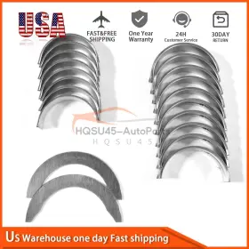 21020-2b700 Hqsu45 For Rio 12-19 Accent 1.6l Std Crankshaft Main And Rod Bearing Kit With Thrust Washer