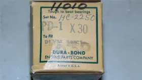 105p-1011m Hub City Chrysler Flathead 6 Cylinder 1932-1954 Nos Cam Bearing Set Pd-1-30