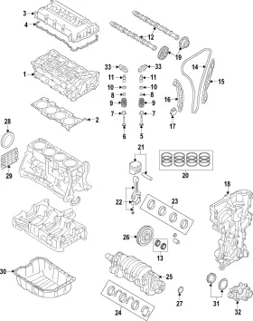 21020-2e041 Hyundai Genuine Bearing