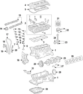 Hyundai 23060-2b721 Genuine Connecting Rod Bearing