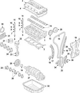 23060-2g141 Hyundai Genuine Bearing