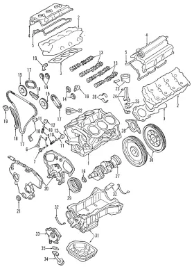 12207-31u03 Infiniti Genuine Bearings