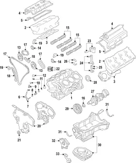 12207-31u3c Infiniti Genuine Bearings