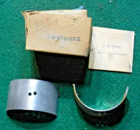 35672-hfx International Harvester Engine Rod Or Main Crank Bearing For C35 Truck 1930s Nos