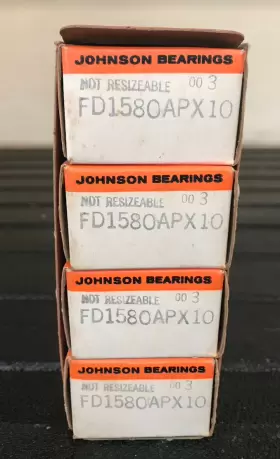 Fd-1580apx Johnson Bearings X10 Rod Bearing Set - For Ford And Mercury 8cyl. 1960-1968