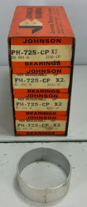 Ph-725-cp Johnson Bearings New 1956-61 Plymouth 277 303 318 Connecting Rod Bearing Set .002 X2