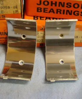 Fb29x50 Johnson 1939 - 73 Willys Jeep 134 F L Head Connecting Rod Bearing 050 Henry J Usa 1 Pair