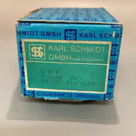 87731610 Karl Schmidt Gmbh Rod Bearing Set For Bmw M30 Six Cylinder .25mm O.s