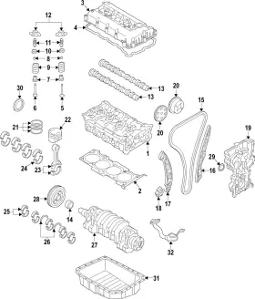 23060-04503 Kia Genuine Connecting Rod Bearing