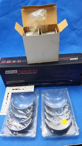King 611500618062 Crankshaft Main Bearing Set Mb556hp .030 For Bbc