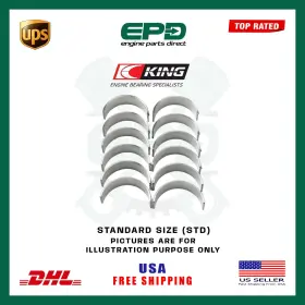 Cr6838sv-cs King Land Rover Range 3.0 306dt Tdv6 Diesel Big End Conrod Bearing Set Std