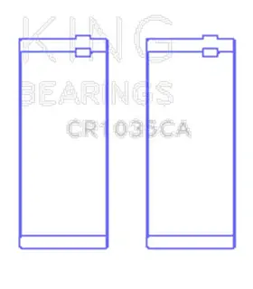 Cr1035ca King Engine Bearings Connecting Rod Bearing Set