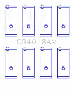 Cr4018am King Engine Bearings Connecting Rod For Toyota 1s/4s/2selc/3sfe/3sgelc #2