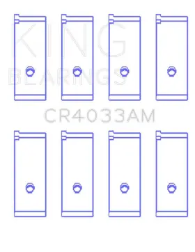 Cr4033am0.75 King Engine Bearings Connecting Rod Bearing Set