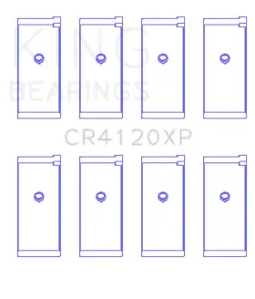 Cr4120xp.026 King Engine Bearings Connecting Rod Bearing Set For Mitsubishi 4g63 4g64 Evo I-iv 1992