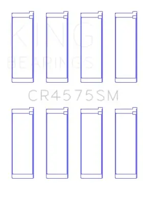 Cr4575sm0.25 King Engine Bearings Connecting Rod Bearing Set #3