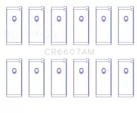 Cr6607am King Engine Bearings Connecting Rod Bearing Set Fitsking Datsun