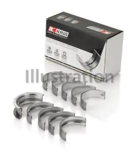 Mb5599si King Engine Bearings Crankshaft Main Bearing Set #2