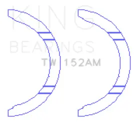 Tw152am King Engine Bearings