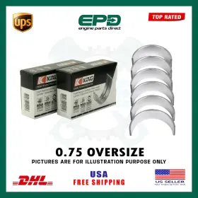 King-cr222sv0.75 King N20 N55 2.0l 3.0l Connecting Rod Bearings Cr222sv0.75 75mm For Bmw Petrol Engine
