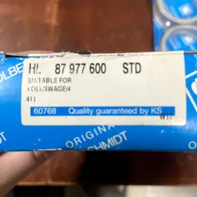 021198481a Kolbenschmidt For Vw 411. Main Bearing Set #021198481a. New In Box #2
