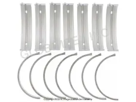 37189600 Kolbenschmidt For Porsche 1997-2008 Main Bearing Set Standard Warranty