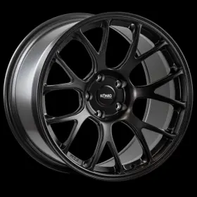 F1m8851435b Konig Forged Fits F1m 18x8.5 5x114.3 Et35 Satin Black Knurled Bead