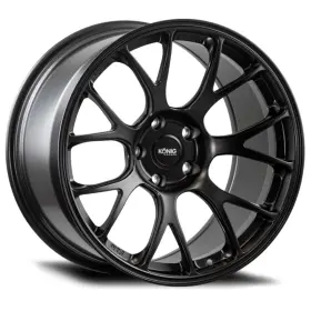 F1m8852035b Konig Forged F1m 18x8.5 5x120 Et35 Satin Black Knurled Bead