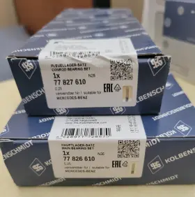 77827610 Ks Kolbenschmidt Rod Main Tw Bearing 0.25mm O/s Mercedes Om642 Made In Germany
