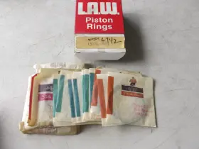 1337a Law 6742 Engine Piston Rings Set Std Fits Austin Mg