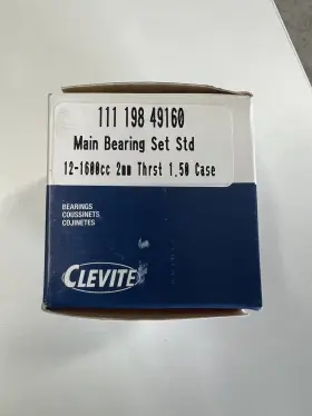 98-1496-a Mahle Main Bearing Set 1.50mm/std/2.00mm Fits Vw Air Cooled Engines 1200-1600 #2