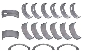 Ms1624v1 Mahle Original/clevite Main Bearing Set For John Deere 6619t / 6619a 0.001 In