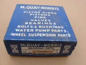 85h.p Mcquay Norri 2750 Rod Bearings Std Size 1932 - 1938 Ford 221 Flat Head V8 Engine Part # #2