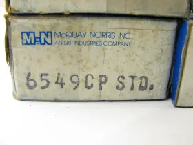 6549cp-6 Mcquay-norris 6549cp Std Connecting Rod Bearings Set Of Six #2
