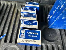Mbs-390-cp Mcquay Norris Nos 1956-60 Ford Mercury Thunderbird 312 Main Bearing Set Std .002
