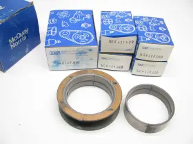 Mbs585cp-010 Mcquay-norris Mbs585cp Main Bearings Set .010 Inch 61-76 Ford Fe 352 360 390 427 V8