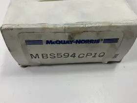 Mbs594cp-10 Mcquay-norris Main Bearings 0.010 Inch Size - 1964-1975 200 L6 Ford #3