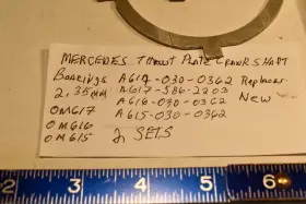 Om617-616-615 Mercedes/ Anlaufscheiben A617-030-0362 2 New Sets Crankshaft Thrust Plates 2.35mm #3