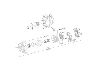 000-980-51-15-64 Mercedes-benz Genuine Annular Ball Bearing