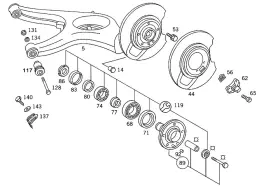 115-357-12-62 Mercedes-benz Genuine Pressure Disk
