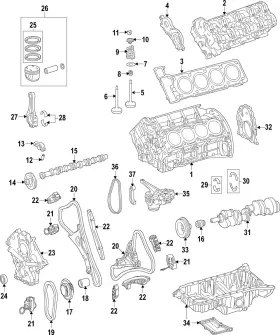 276-033-15-01-56-gz64 Mercedes-benz Genuine Bearing