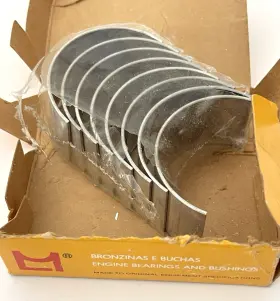 Metal Leve Bb-022-j Std Connecting Rod Bearing Set Amc Jeep Nos