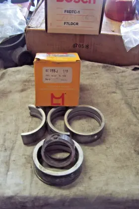 021198491a Metal Leve Bc-255j Main Bearing Porsche Volkswagen Bus 1.7l&1.8l Std. Id Ext.0.50 Std Fl